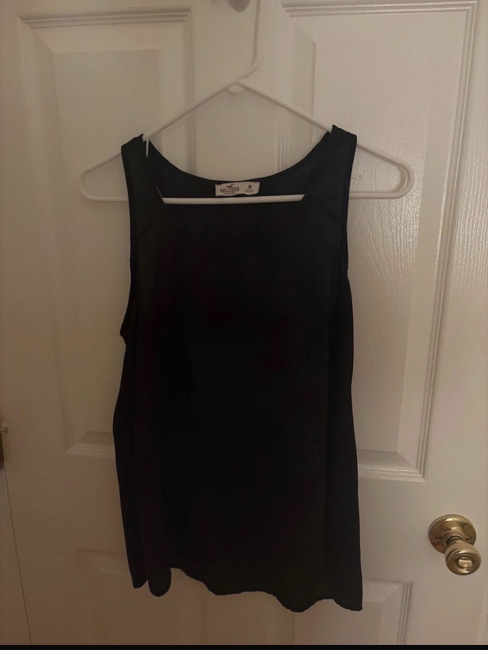 Hollister Black Sleeveless Tank Top